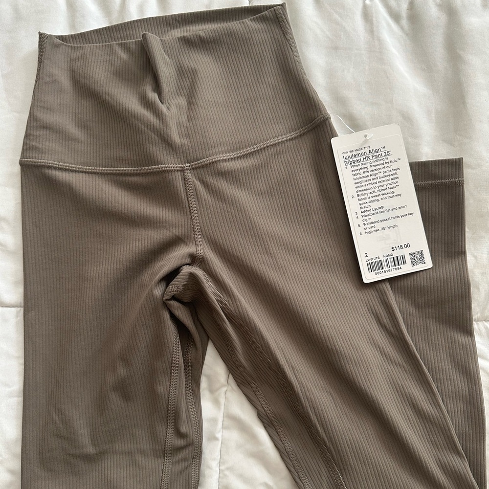 Lululemon Align Ribbed Leggings